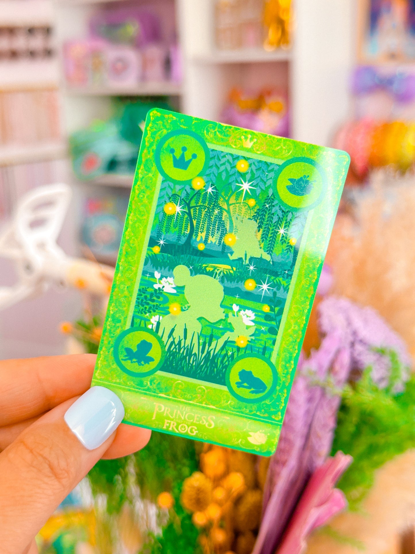 Metal Washi Card - Storybook Cover (Tiana)