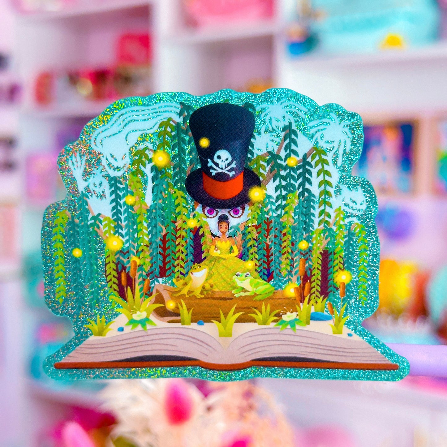 Waterproof Sticker - (Tiana) Storybook