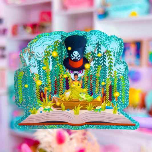 Waterproof Sticker - (Tiana) Storybook
