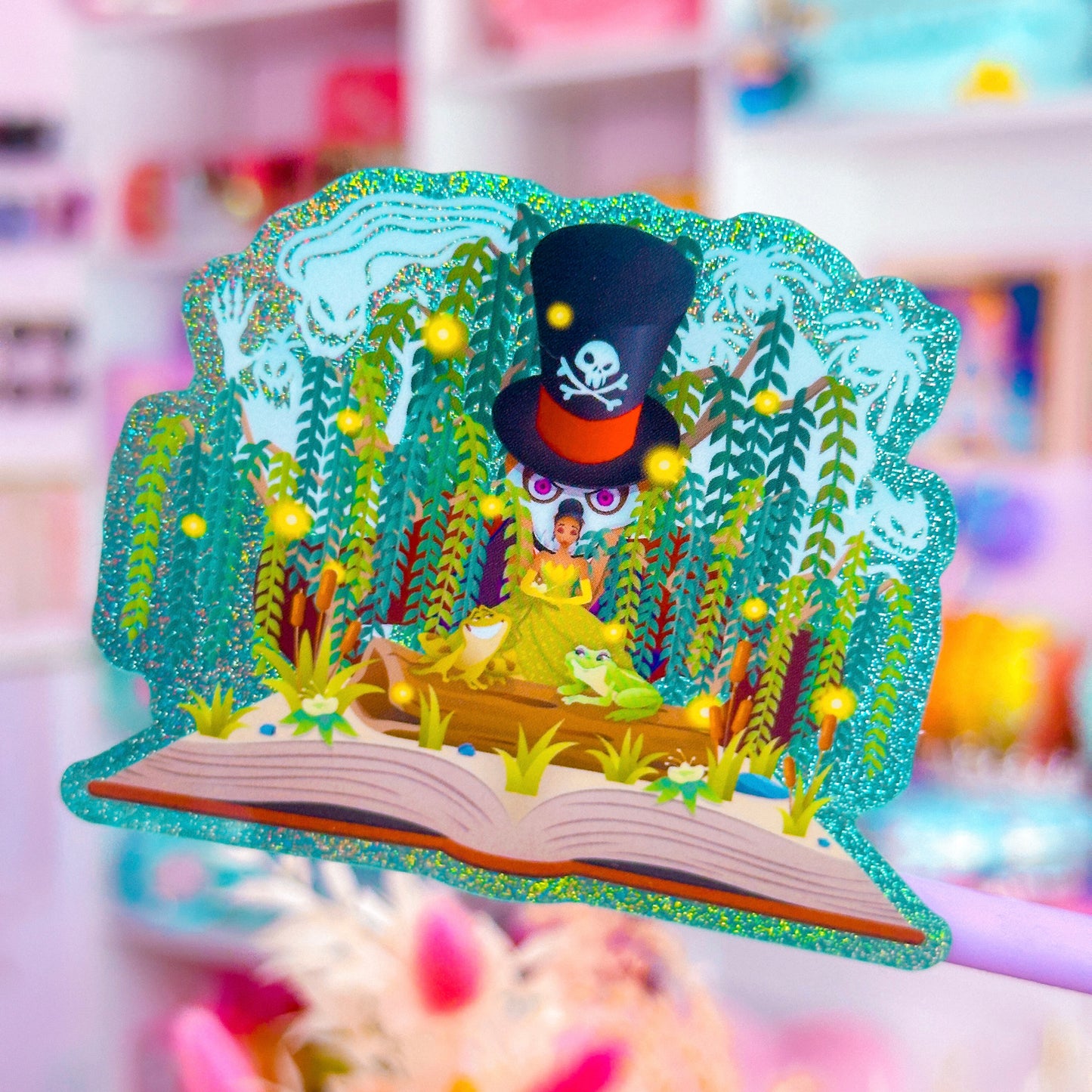 Waterproof Sticker - (Tiana) Storybook