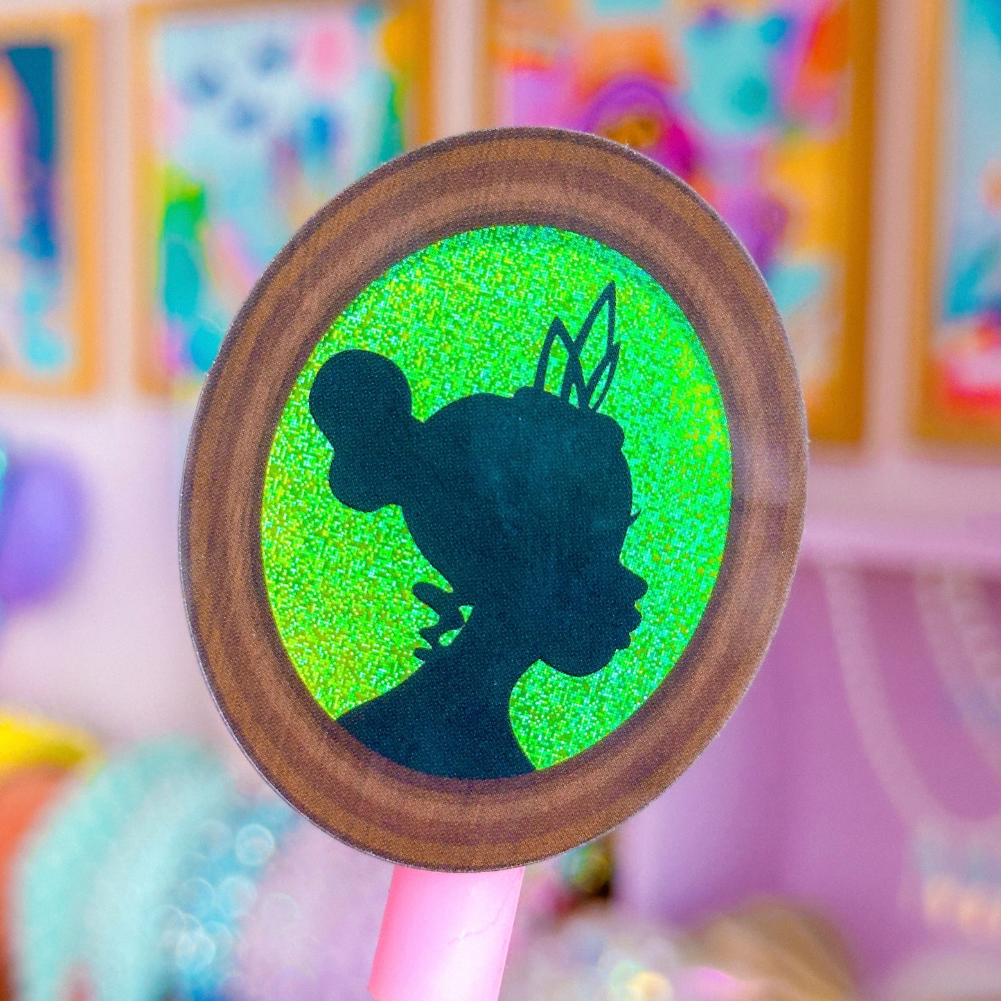 Waterproof Sticker - (Tiana) Princess Profile