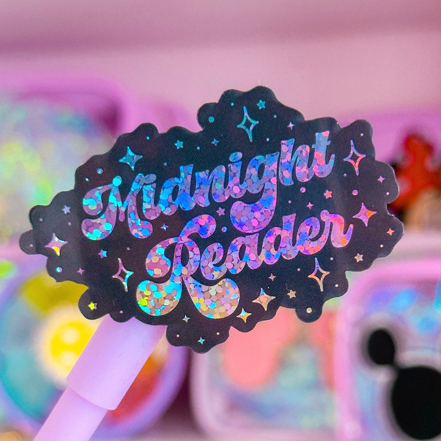 Waterproof Sticker - BOOKISH Midnight Reader