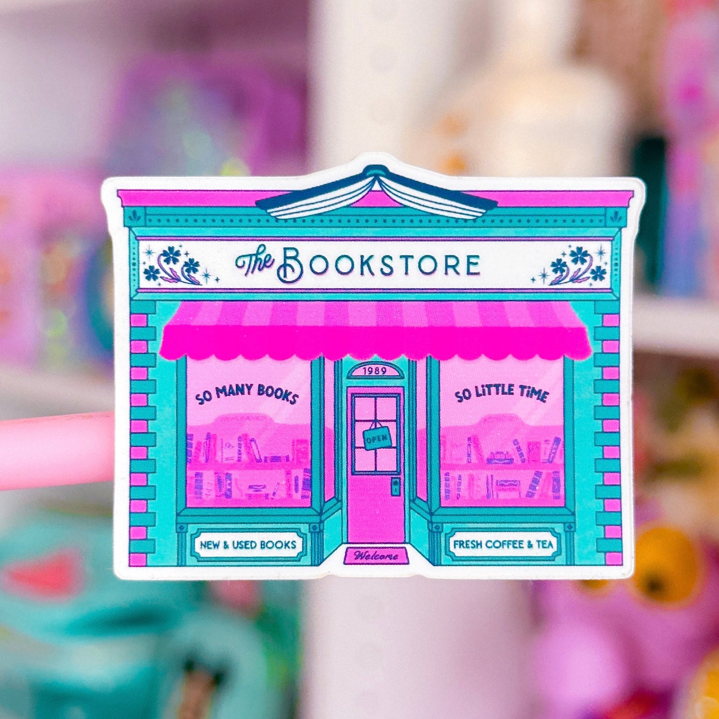 Waterproof Sticker - BOOKISH Bookstore