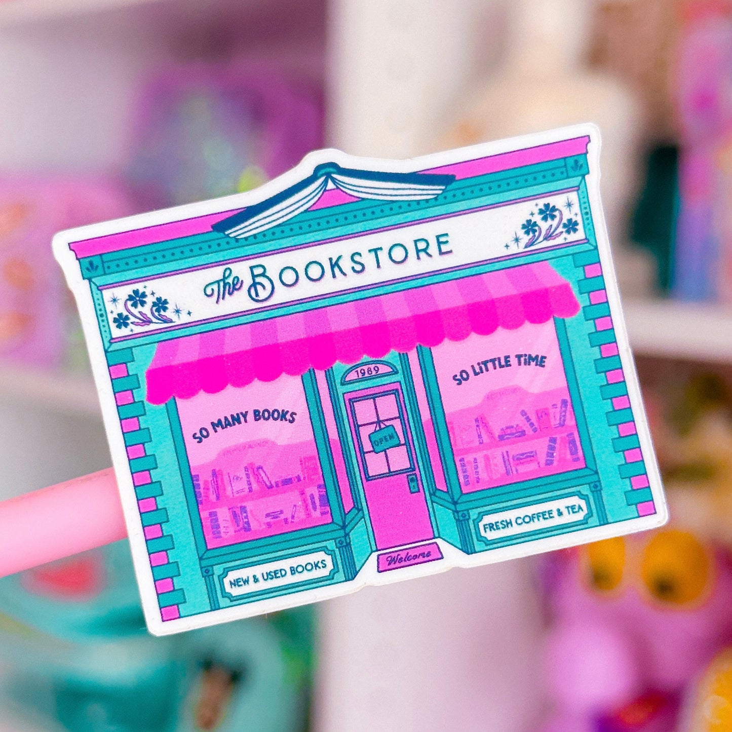 Waterproof Sticker - BOOKISH Bookstore