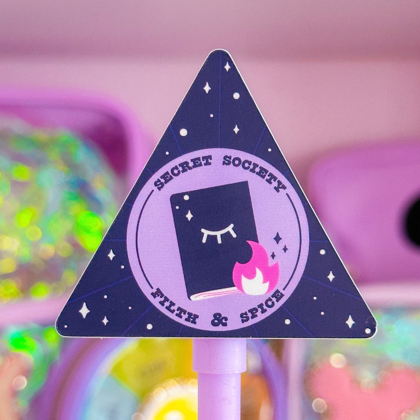 Waterproof Sticker - Secret Society of Filth & Spice