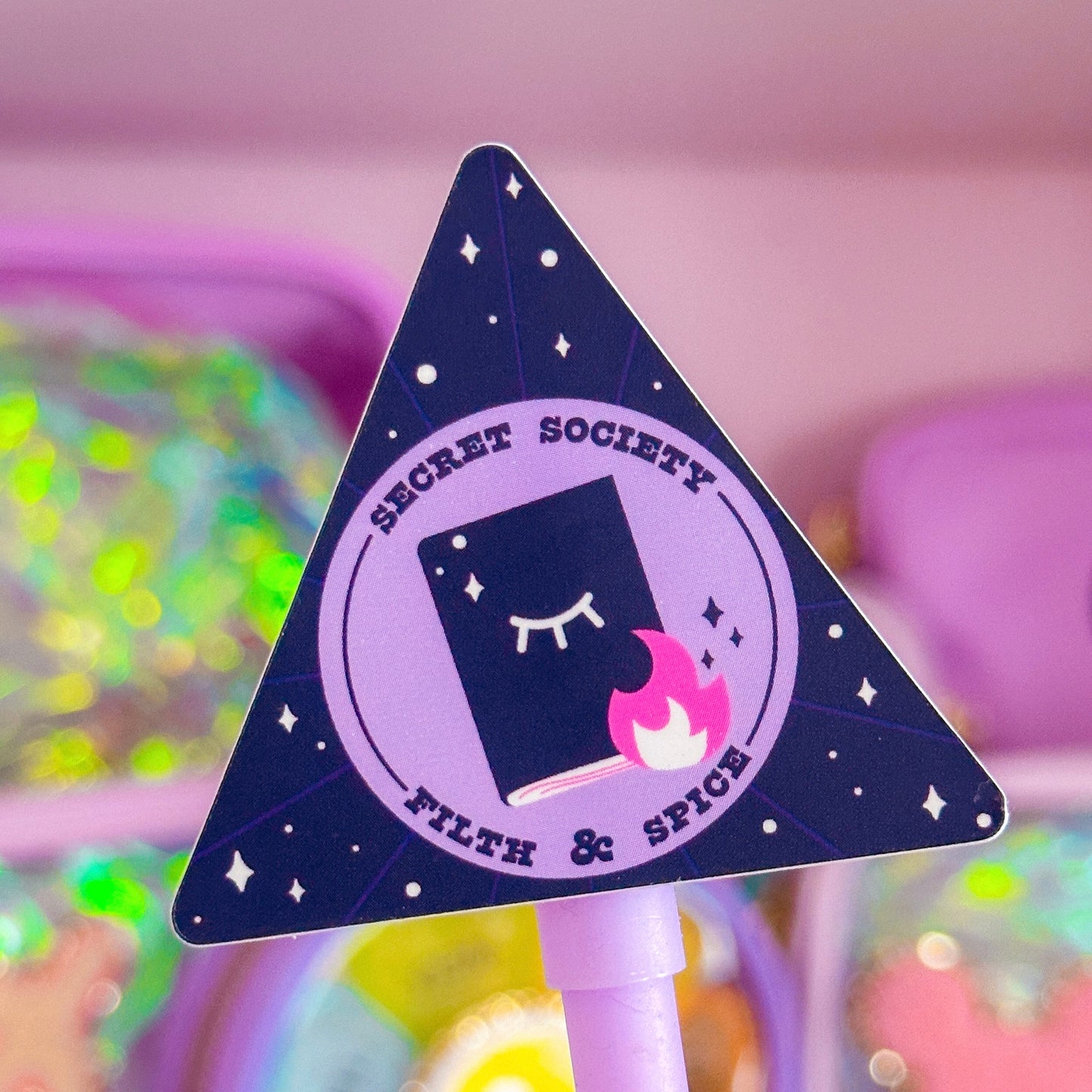 Waterproof Sticker - Secret Society of Filth & Spice