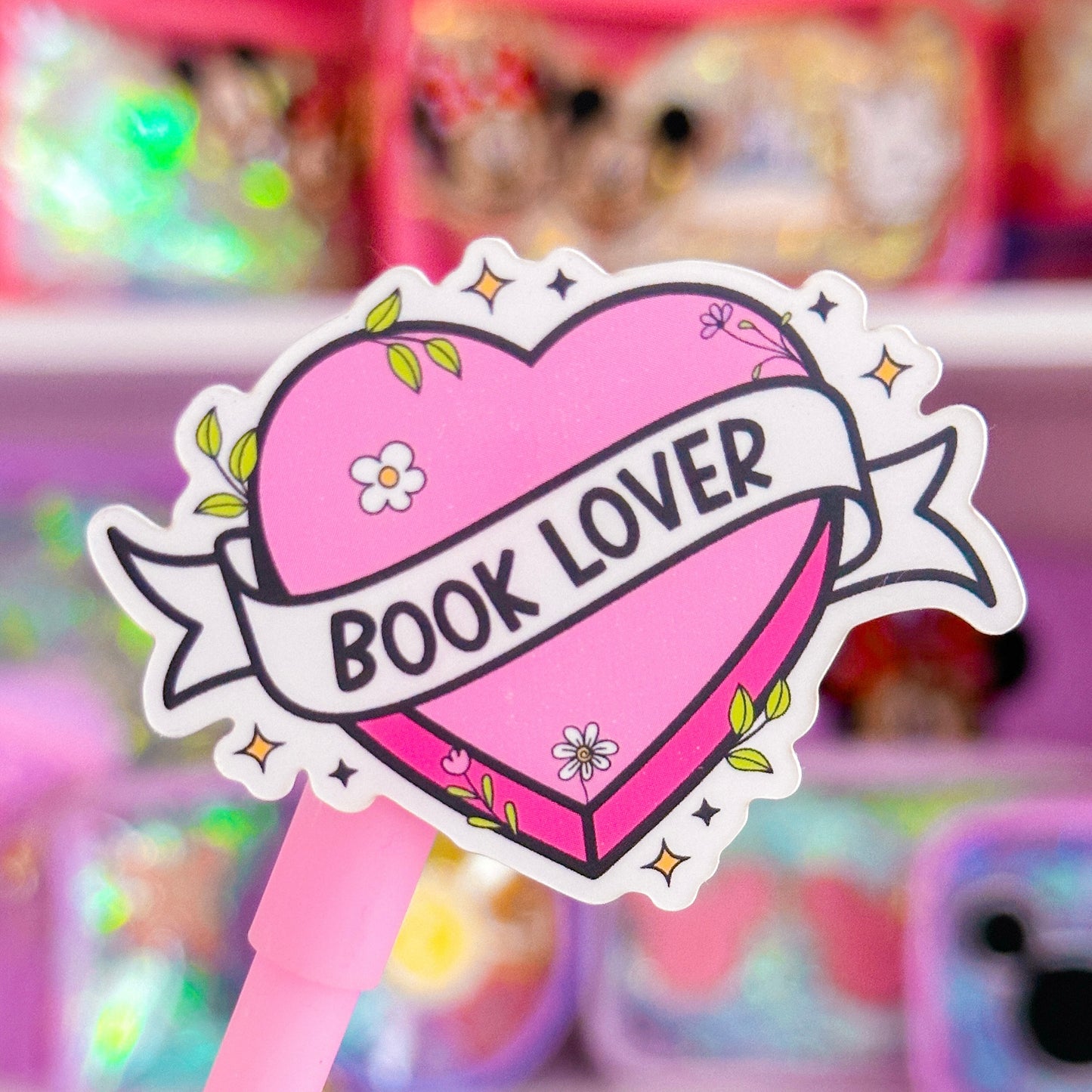 Waterproof Sticker - BOOKISH Books Lover Tattoo