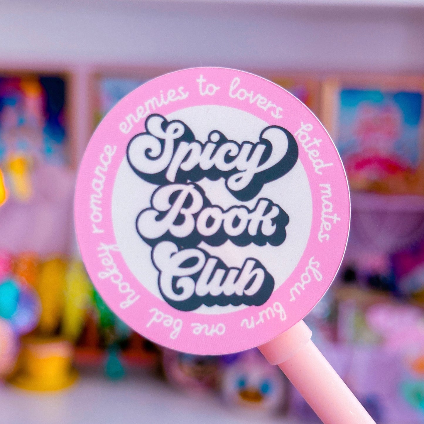Waterproof Sticker - BOOKISH Spicy Book Club