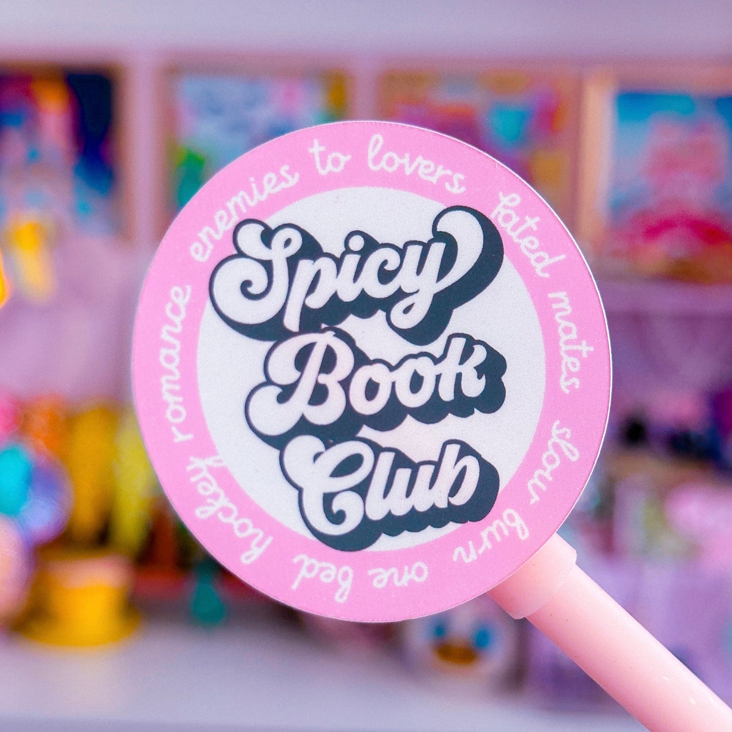 Waterproof Sticker - BOOKISH Spicy Book Club