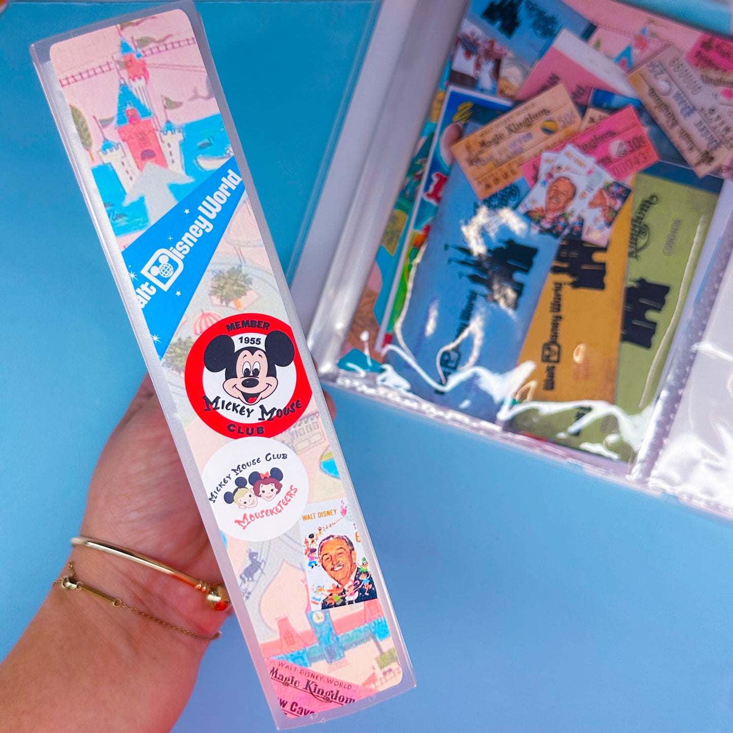 5x7 Sticker / Photo Album - WDW Vintage Photobook