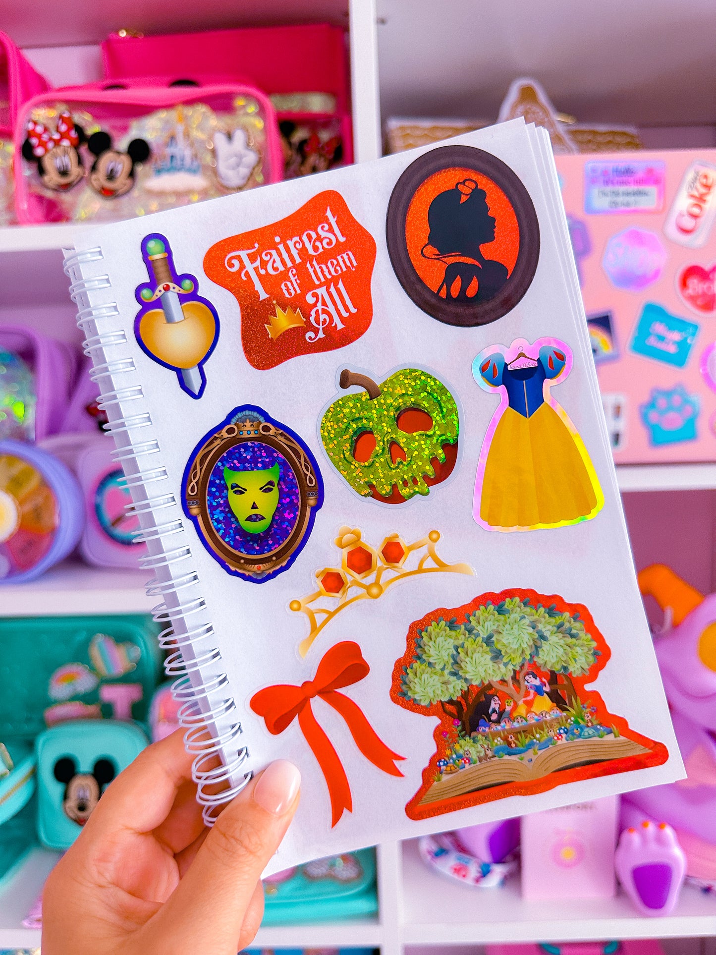 Waterproof Sticker - (Snow White) Princess Profile