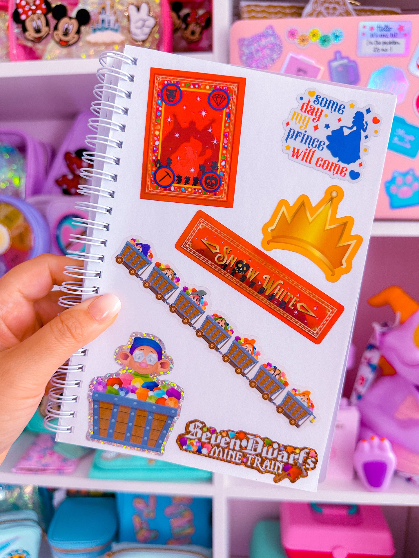 Waterproof Sticker - (Snow White) Princess Profile