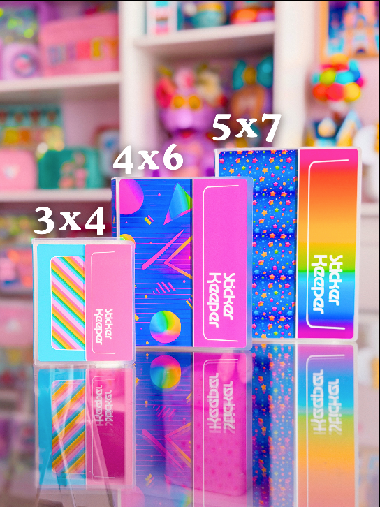 3x4 Mini Sticker Storage Book - Sticker Keeper