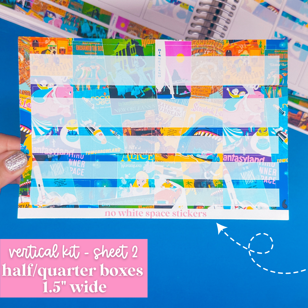 Weekly Kit Collection - Vintage Attraction Posters