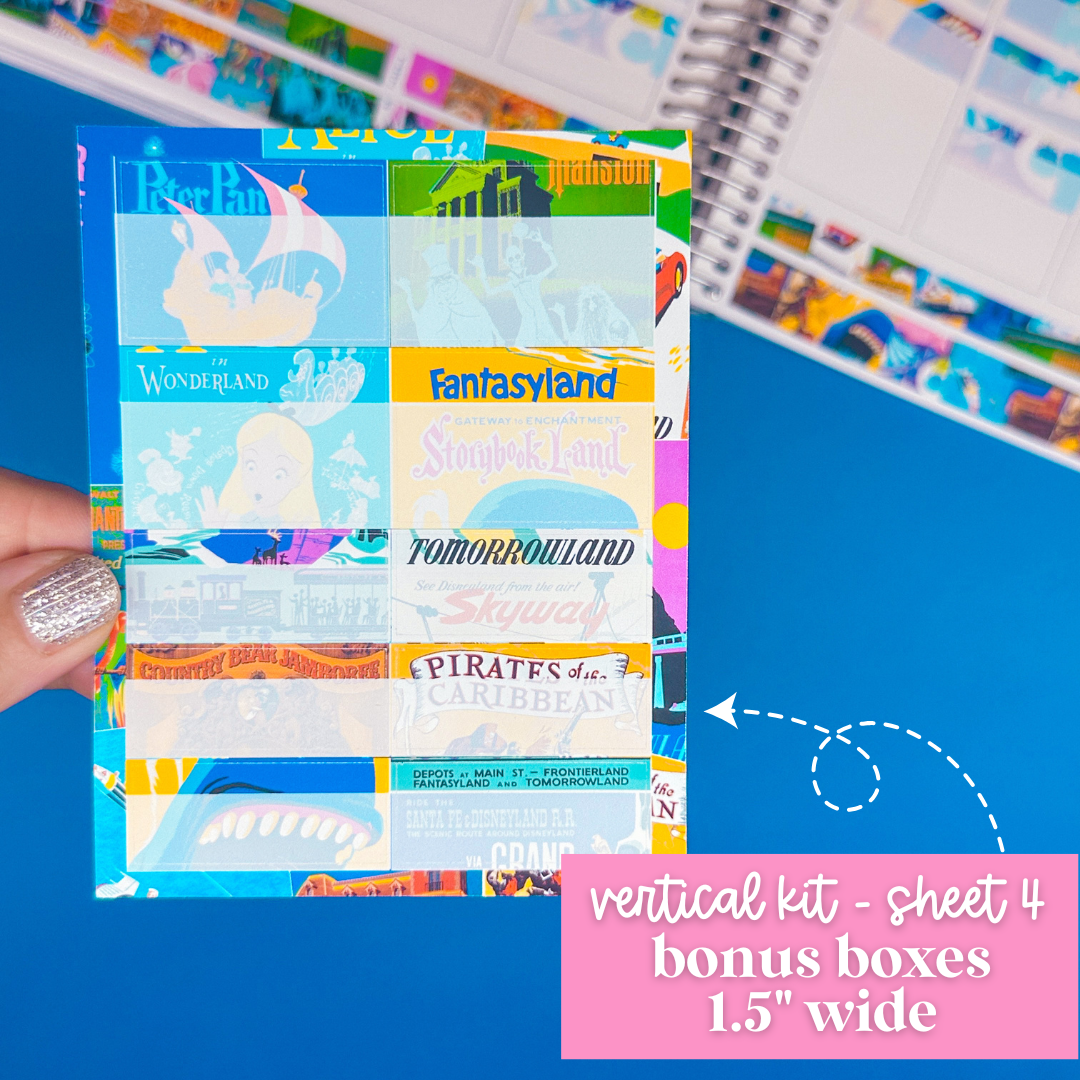 Weekly Kit Collection - Vintage Attraction Posters