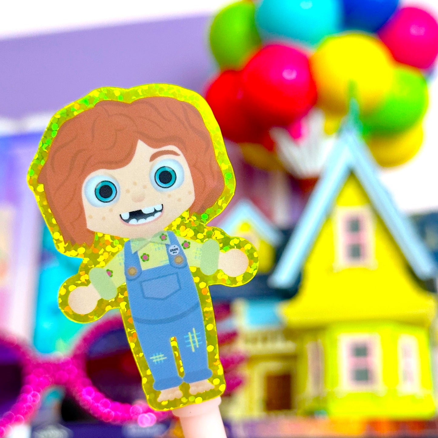 Waterproof Sticker - DCA Carl + Ellie