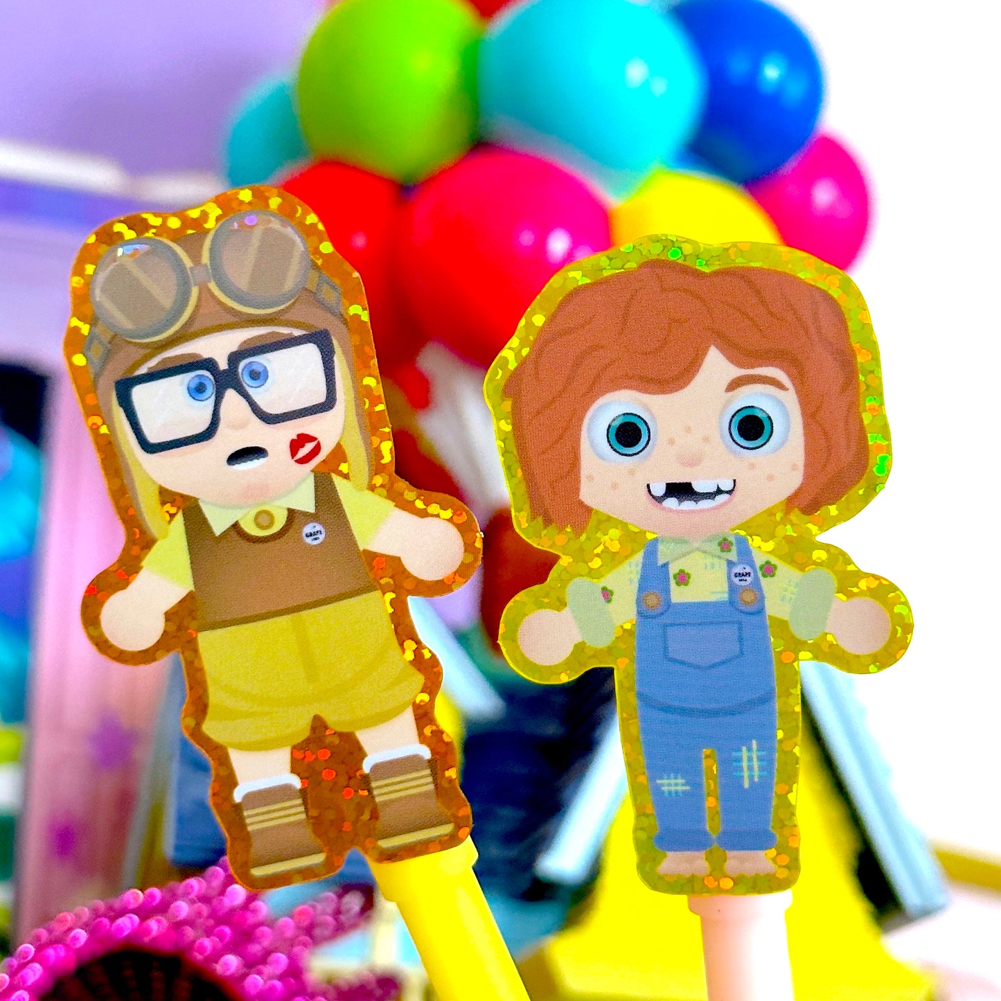 Waterproof Sticker - DCA Carl + Ellie