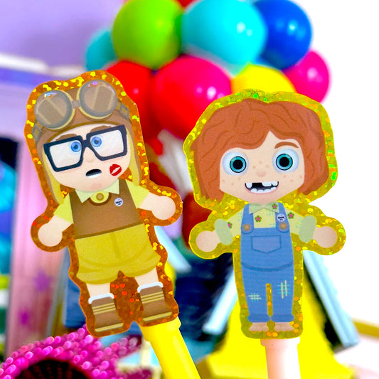 Waterproof Sticker - DCA Carl + Ellie