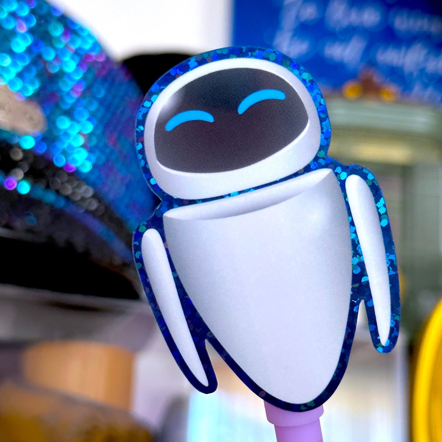 Waterproof Sticker - DCA Wall-E + Eve