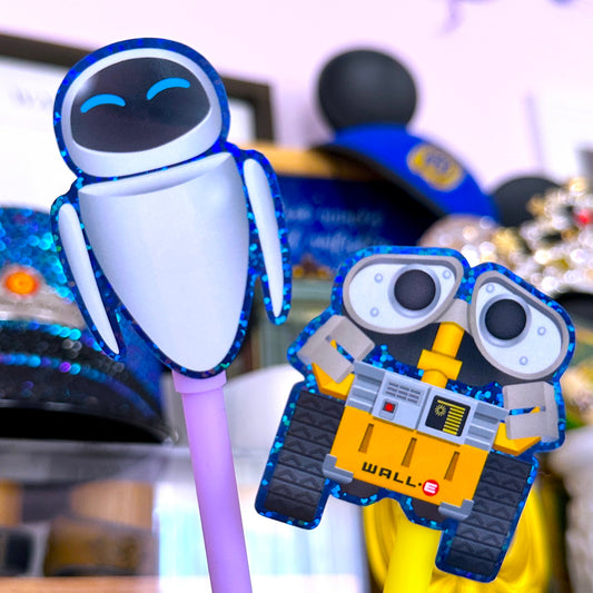 Waterproof Sticker - DCA Wall-E + Eve
