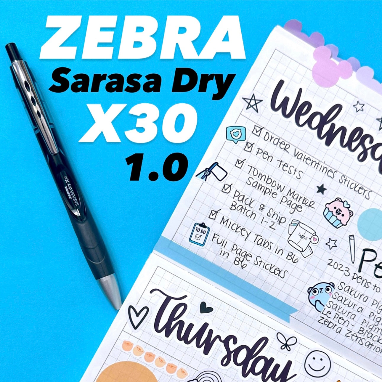 Tabitha's Favorite Notebook Pens