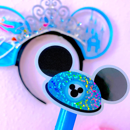 WATERPROOF Sticker - Vintage Blue Hat