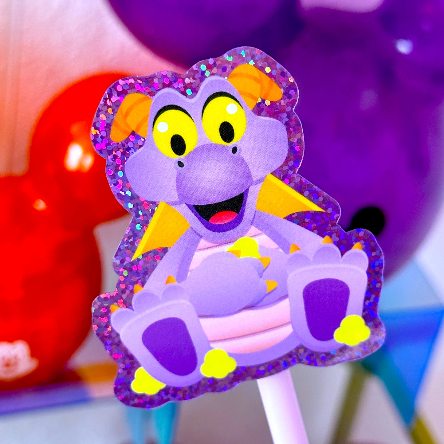 Waterproof Sticker - Figment Popcorn Bucket
