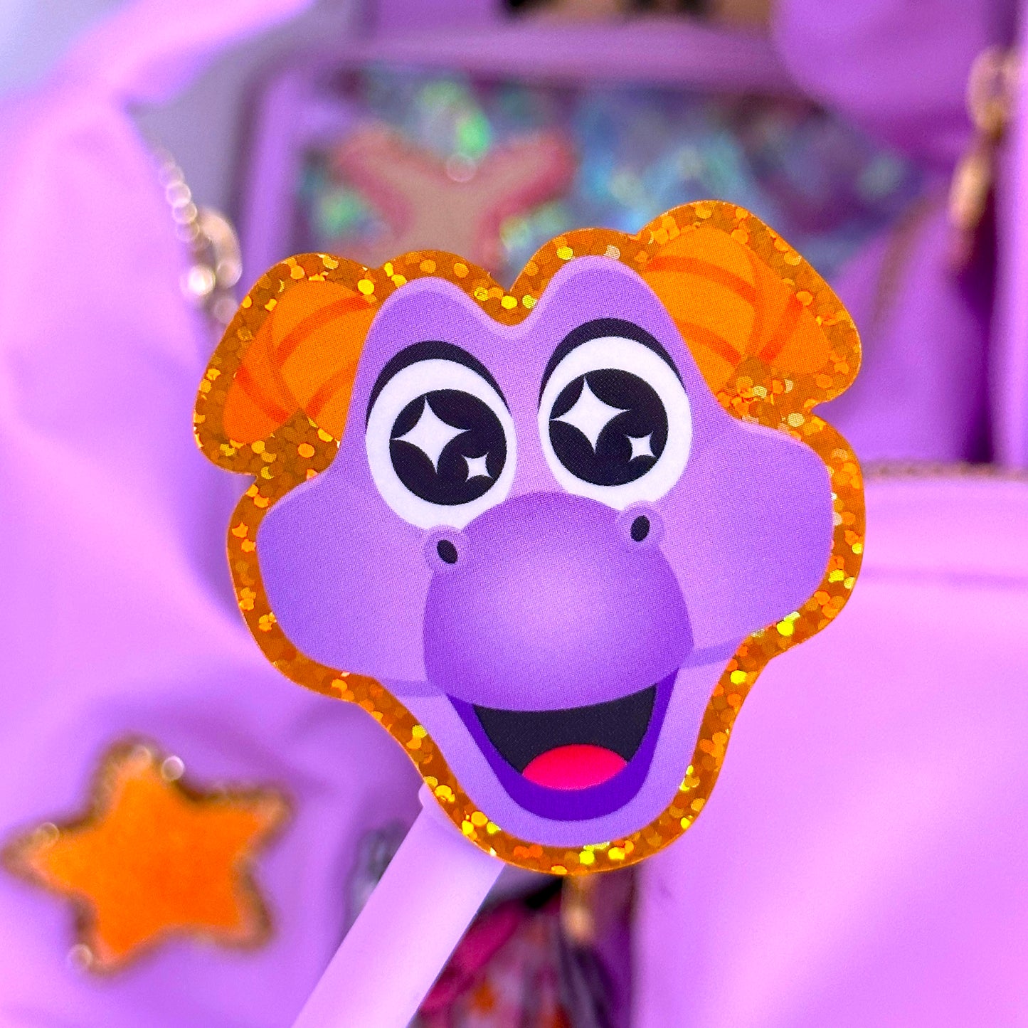 Waterproof Sticker - Figment Kawaii Eyes