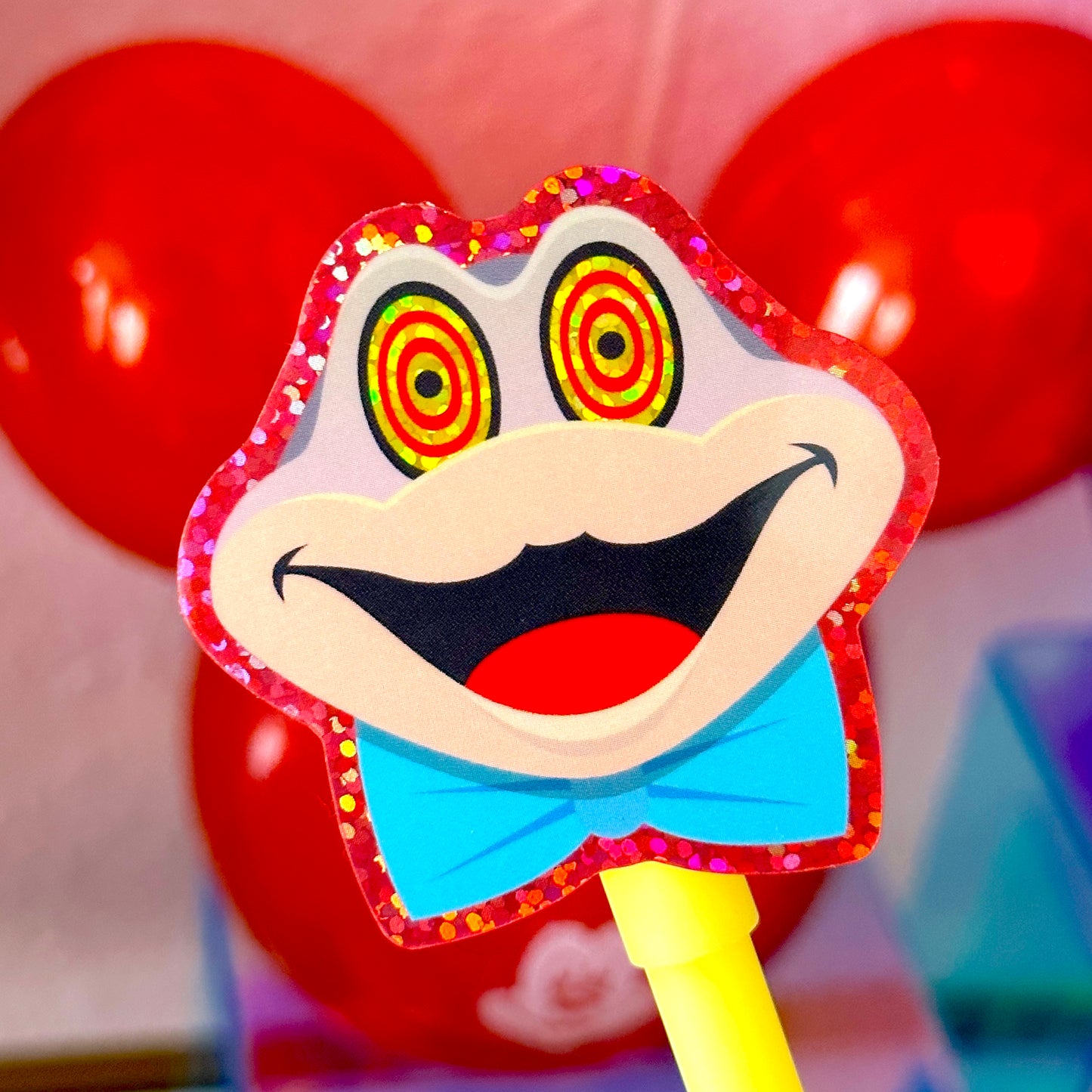 Waterproof Sticker - Crazy Toad