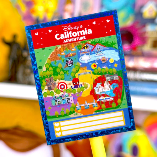 Waterproof Sticker - DCA Map