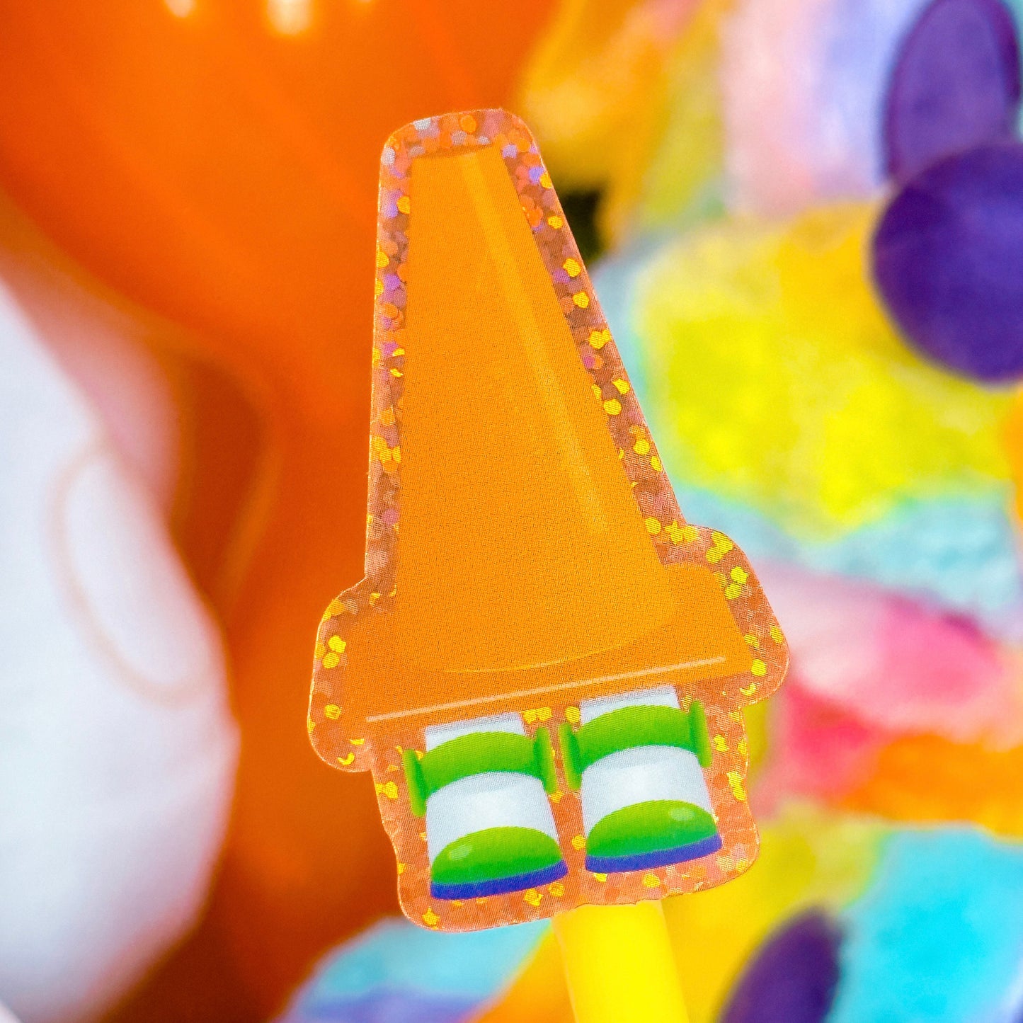 Waterproof Sticker - Buzz Cone