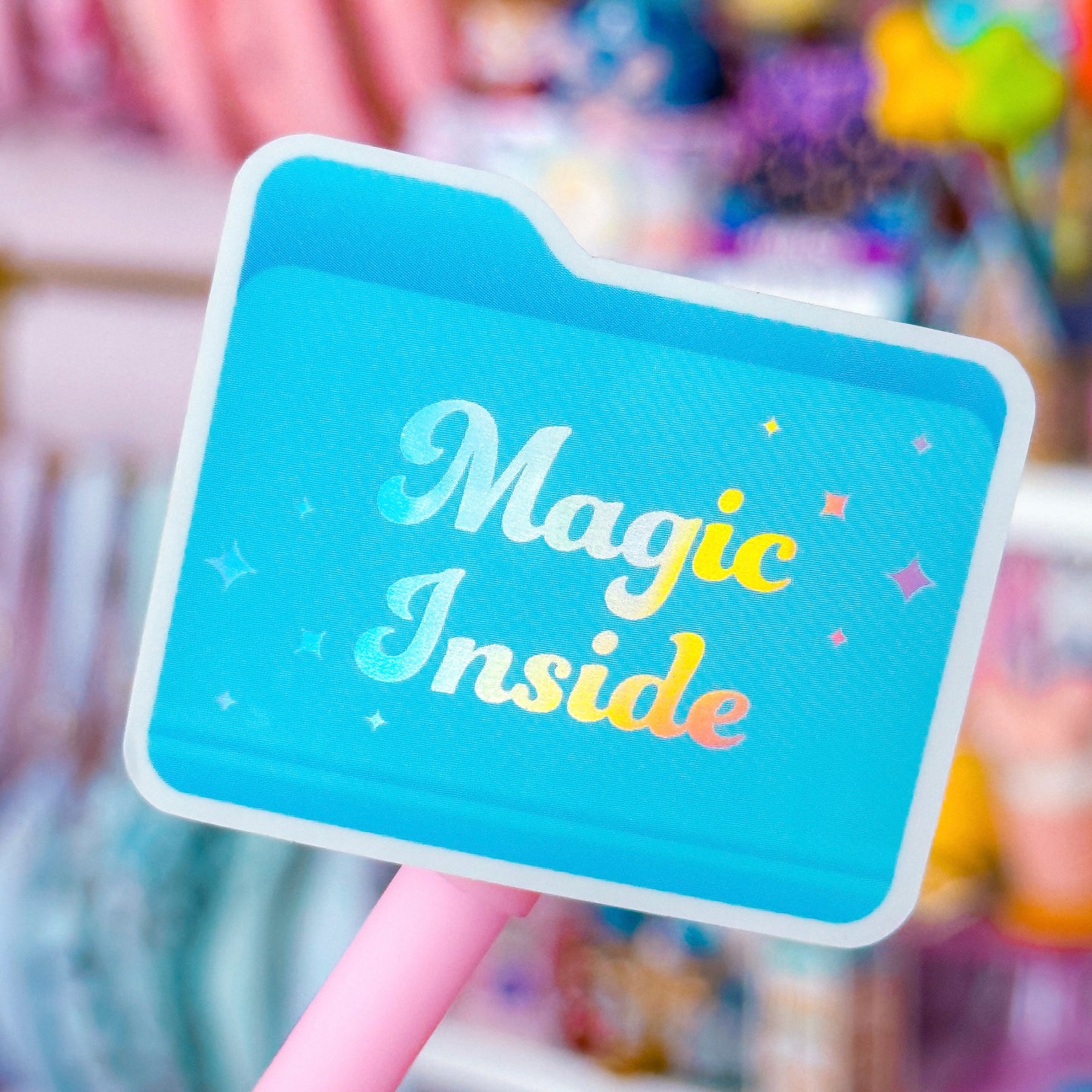 Waterproof Sticker - Magic Desktop Folder
