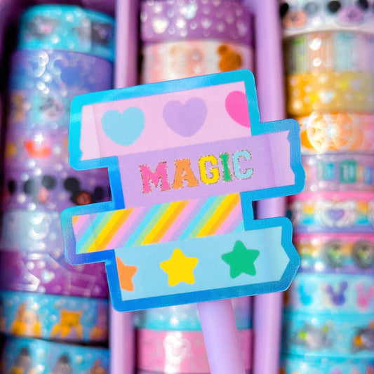 Waterproof Sticker - Washi Stack