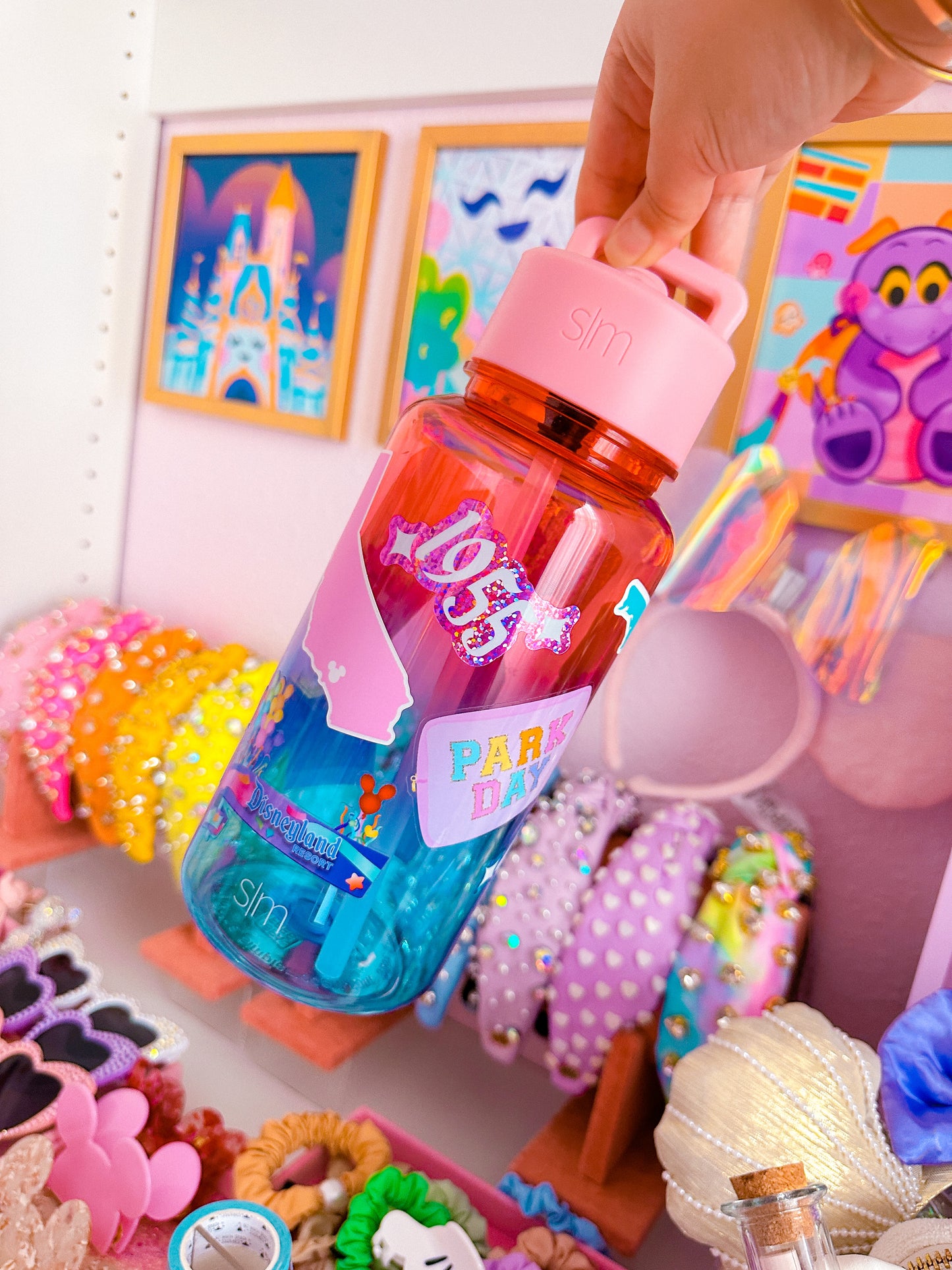 Waterproof Sticker - DL Luggage Tag