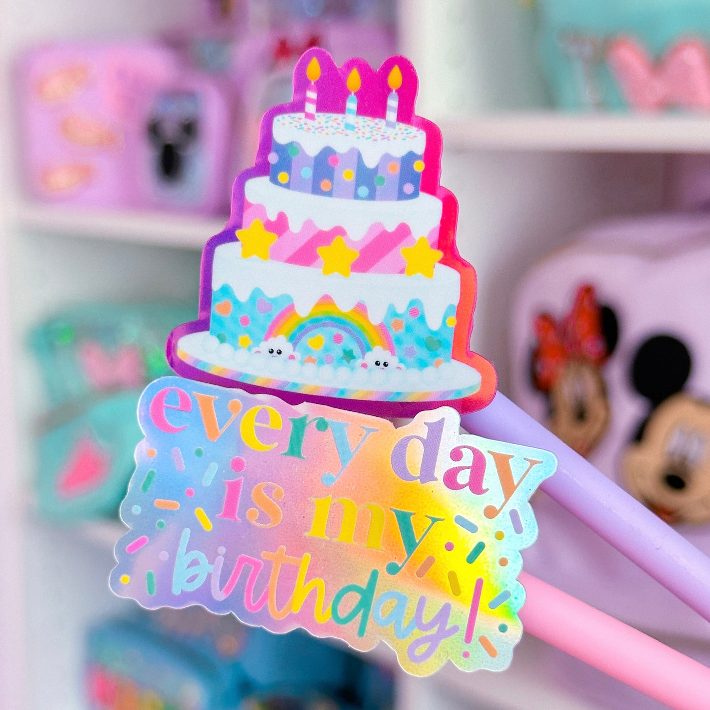 Waterproof Sticker - Birthday Stickers