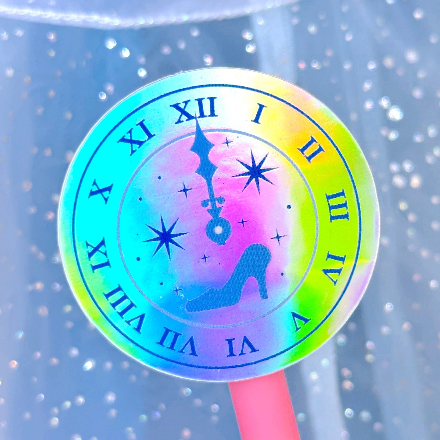 Waterproof Sticker - (Cinderella) Midnight Clock