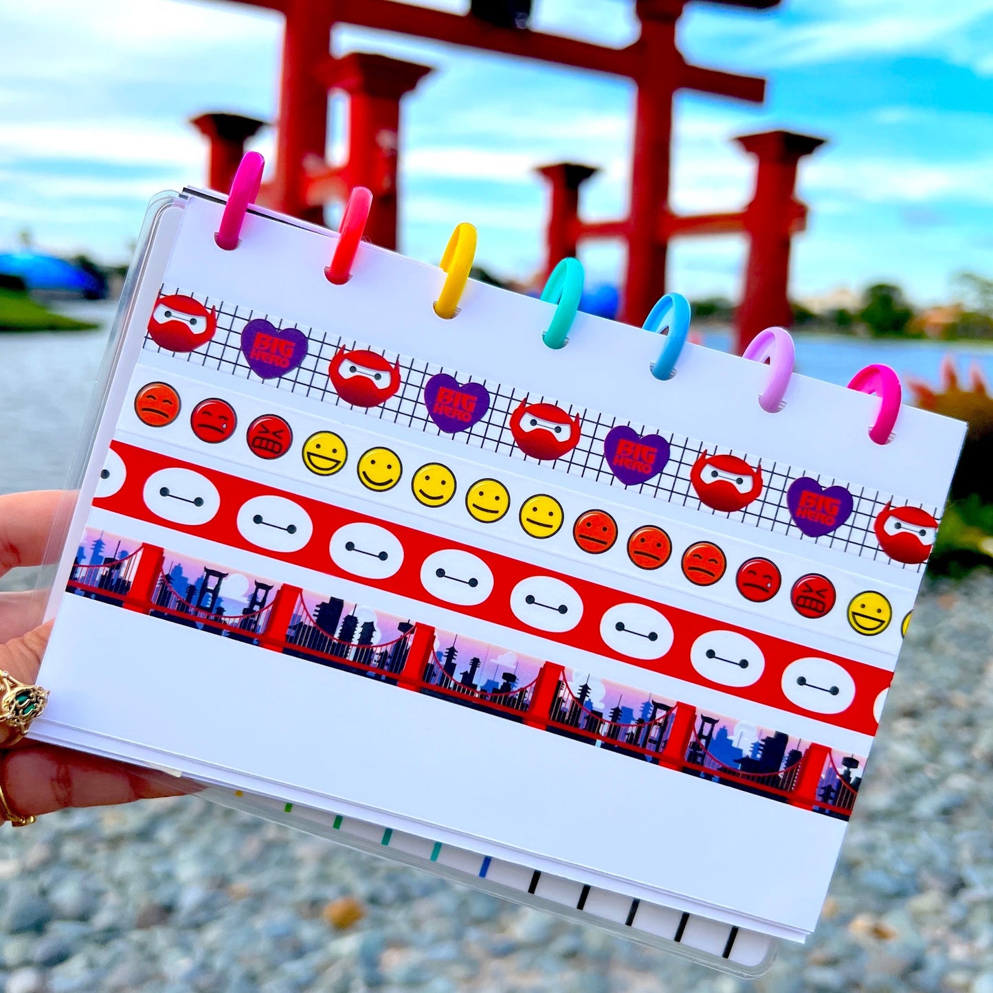 $1 DEAL! 15MM Washi Tape - San Fransokyo (BAYMAX)