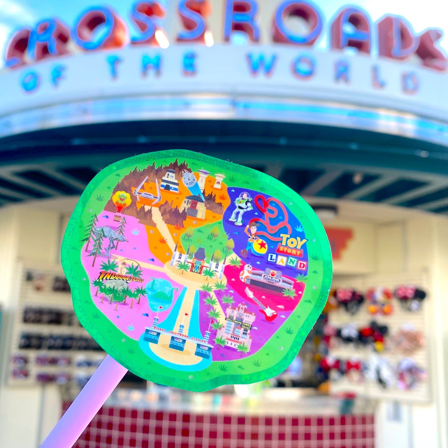 WATERPROOF STICKER - HS MAP