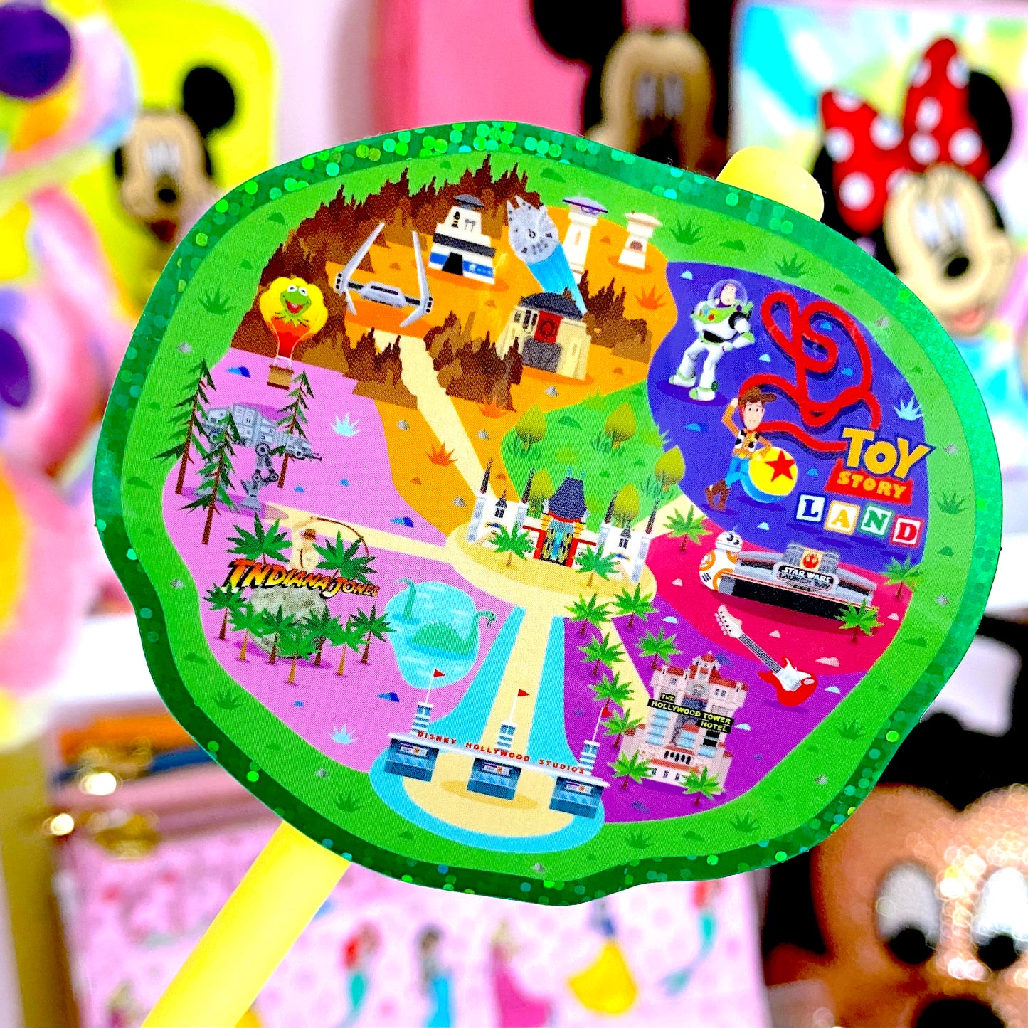 WATERPROOF STICKER - HS MAP