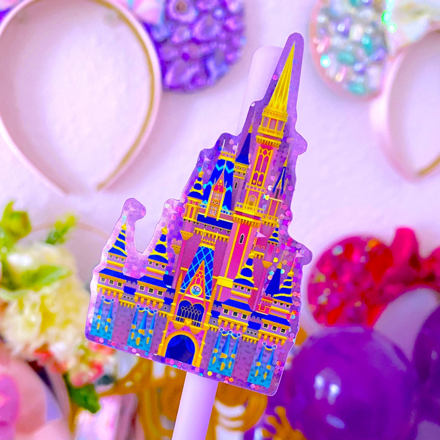 Waterproof Sticker - 50th Nighttime Spectacular Castle