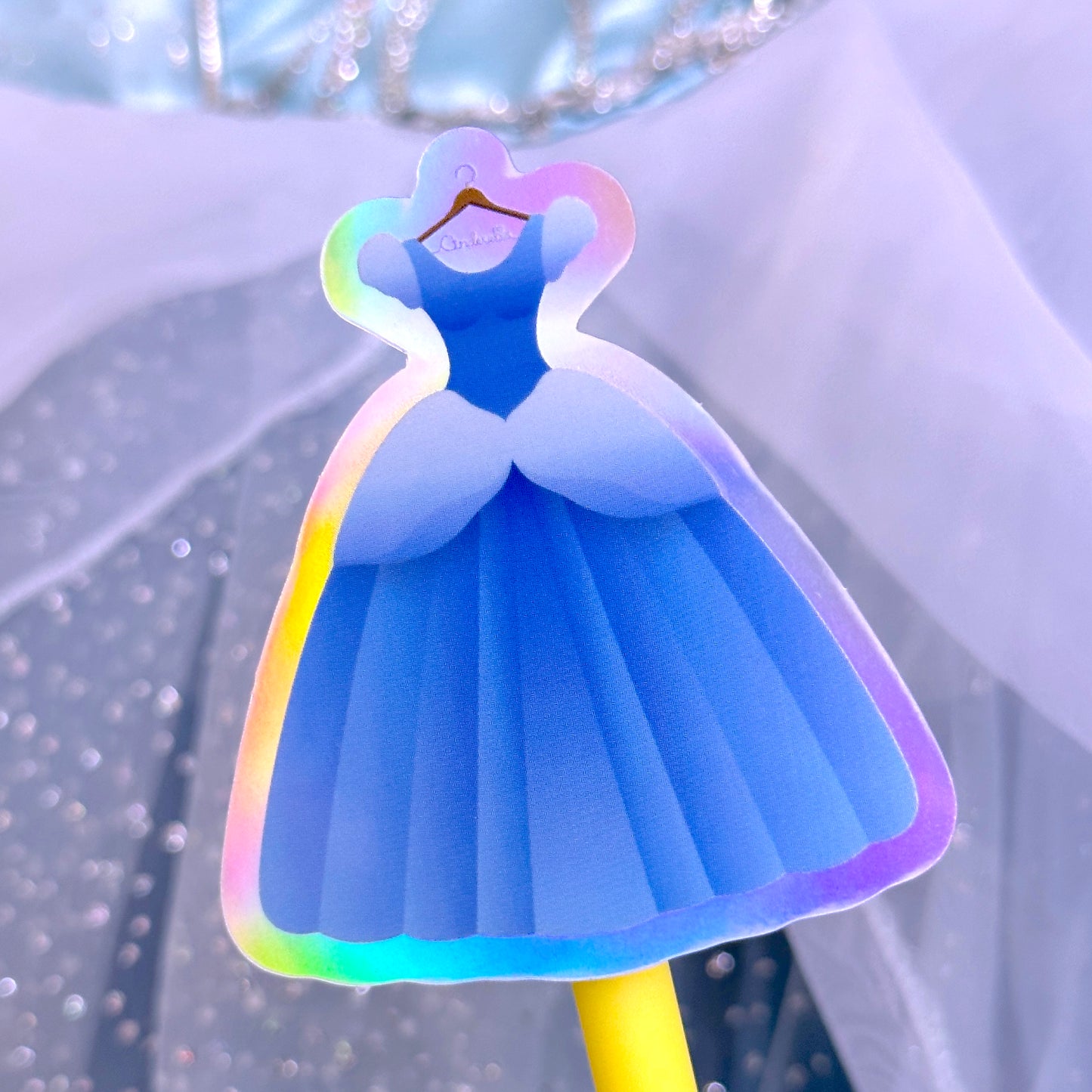 Waterproof Sticker - (Cinderella) Dresses