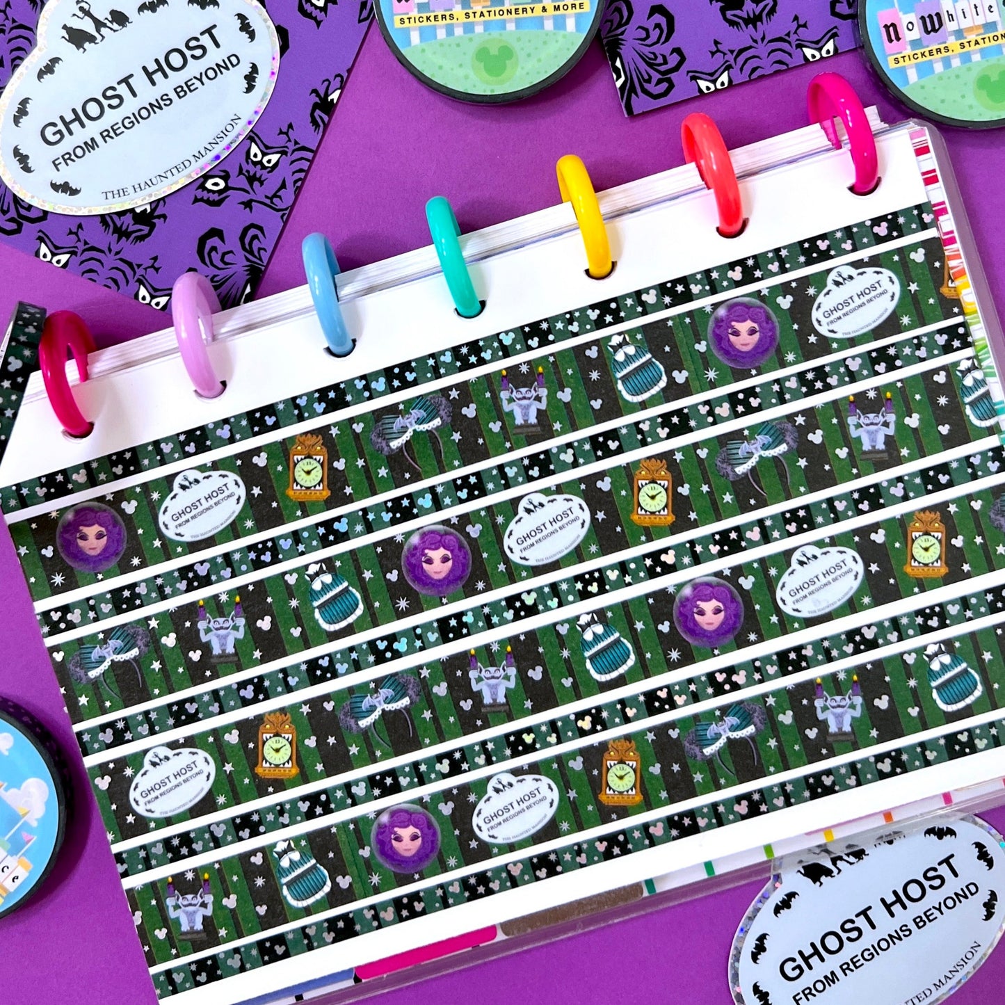 $1 DEAL - 5MM Happy Haunts Stripes (5mm matching tape only)