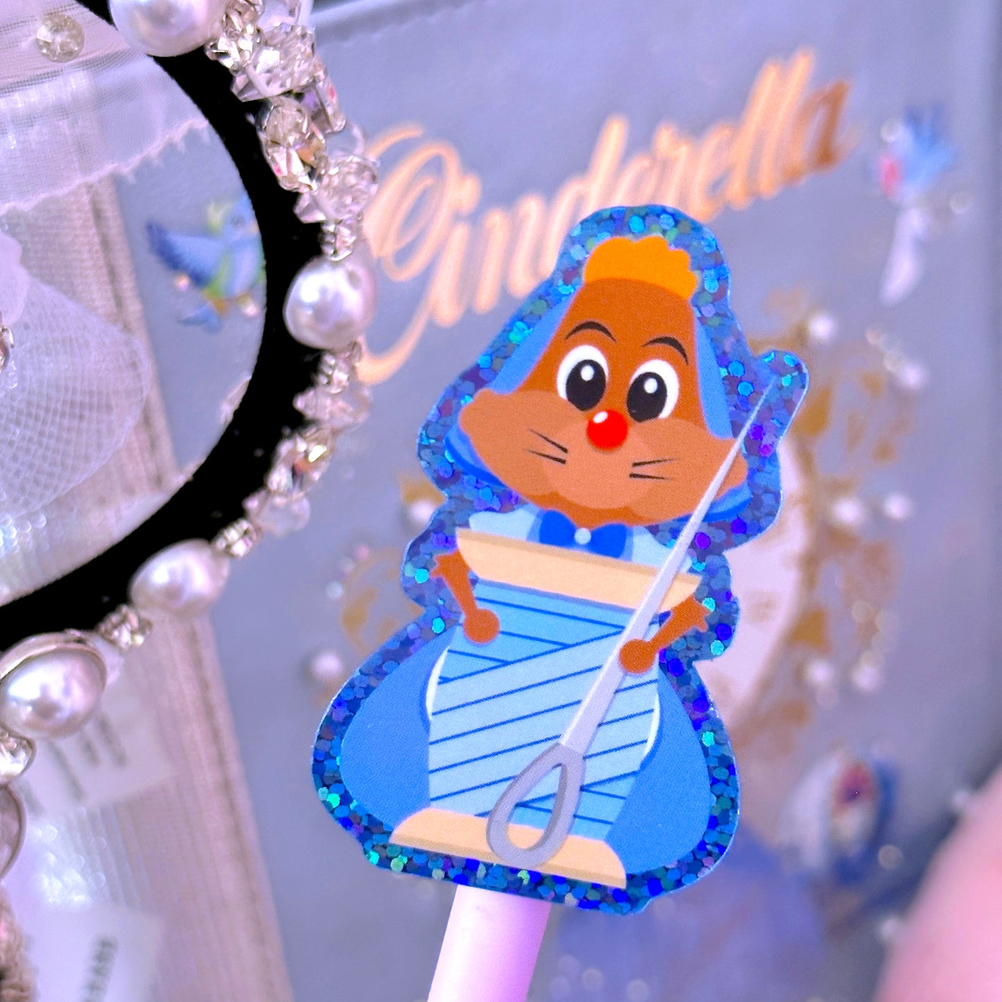 Waterproof Sticker - (Cinderella) Little Dressmakers