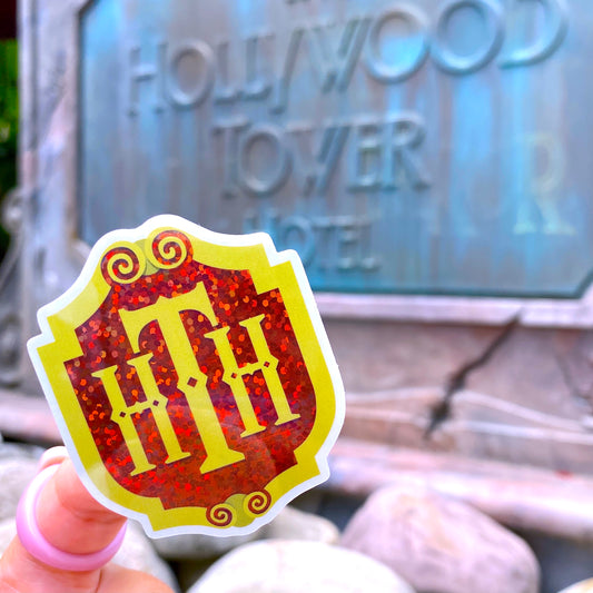 Waterproof Sticker - Hollywood Tower Hotel