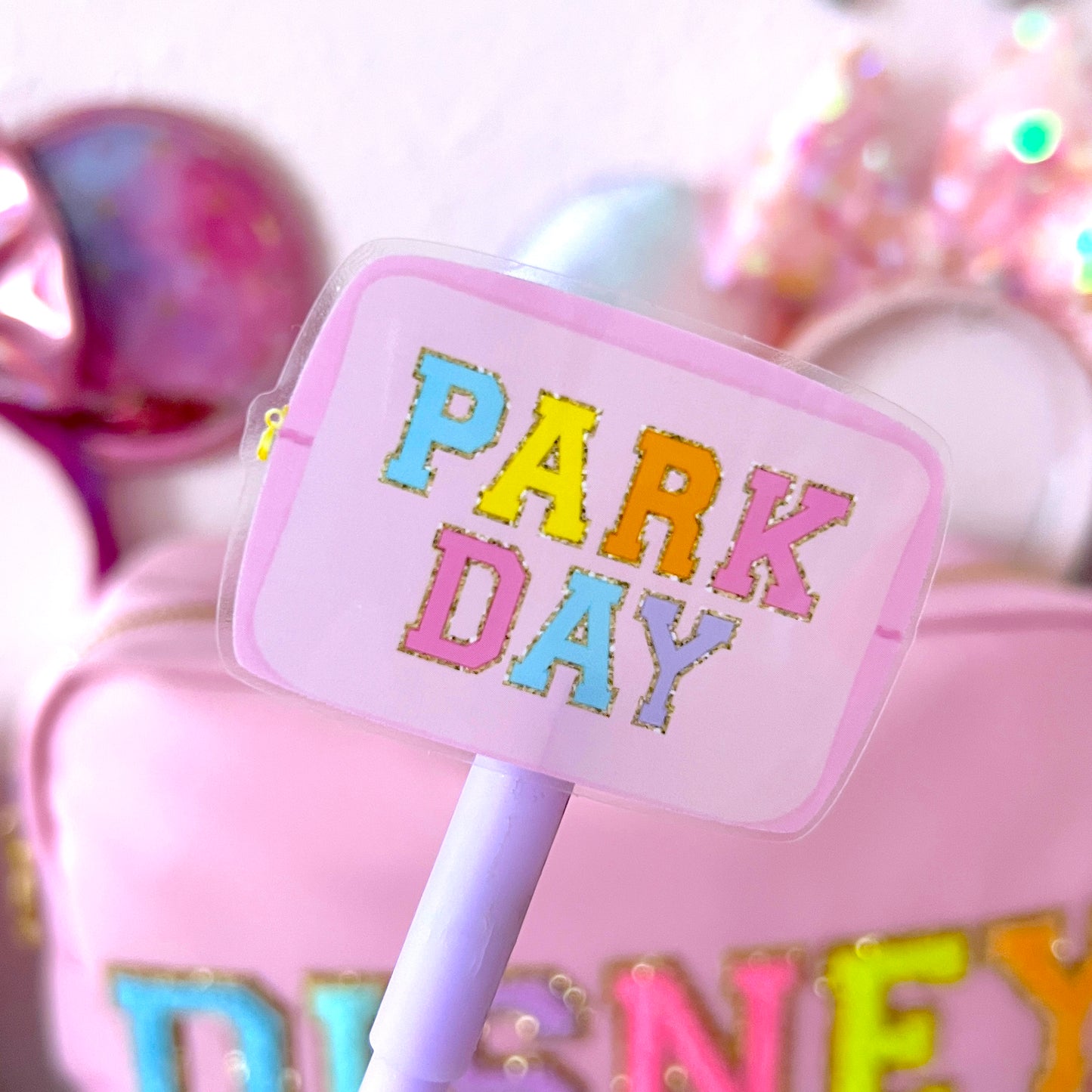 WATERPROOF STICKER - Varsity Pouch Park Day