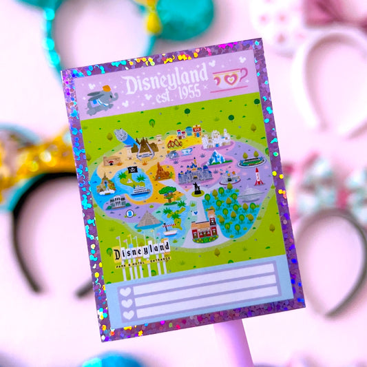 WATERPROOF STICKER - Paper Map (DL)