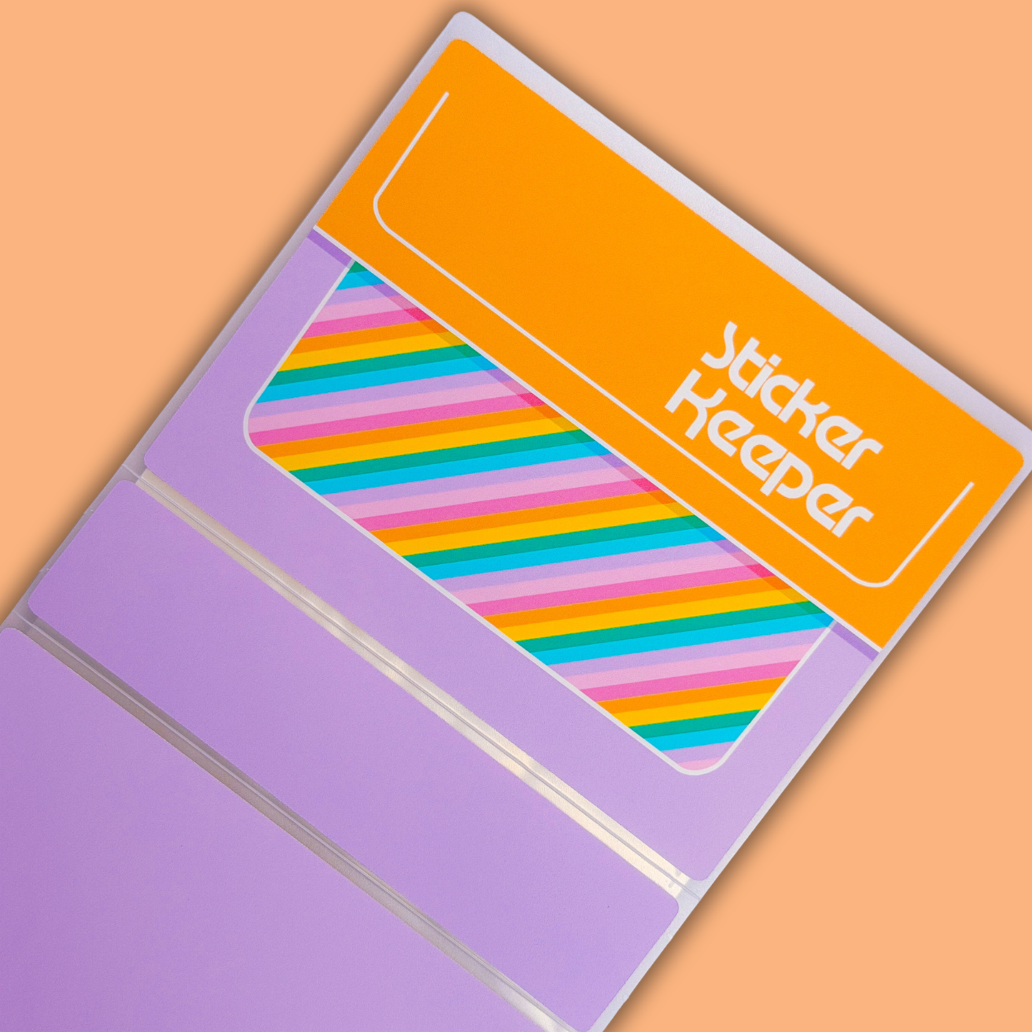 3x4  Mini Sticker Storage Book - Sticker Keeper