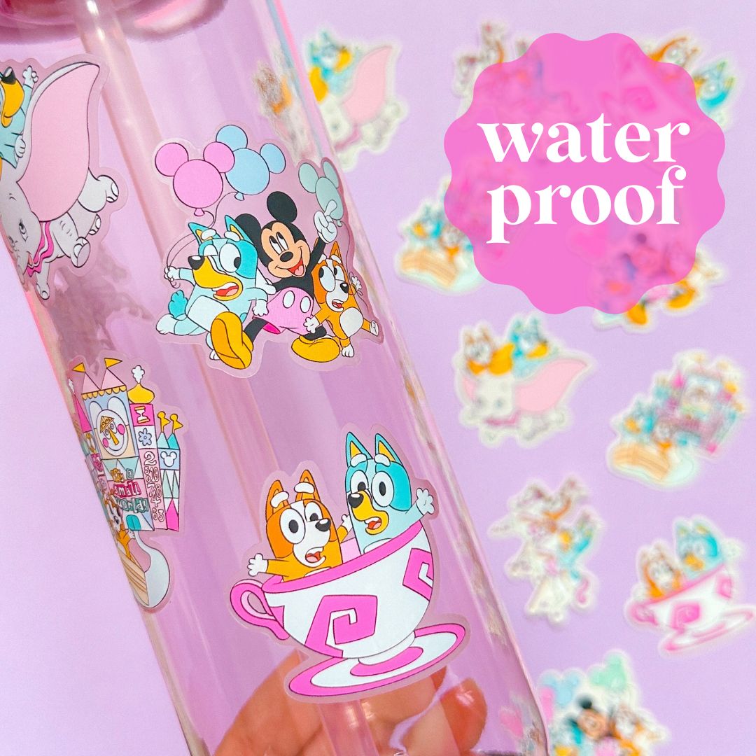 Sisters Park Day Waterproof Sticker Pack