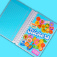 *PRE-ORDER* Reusable Sticker Book (Peel 'n Stick) - Notebook Paper - *SHIPS EARLY/MID OCTOBER* (Copy)