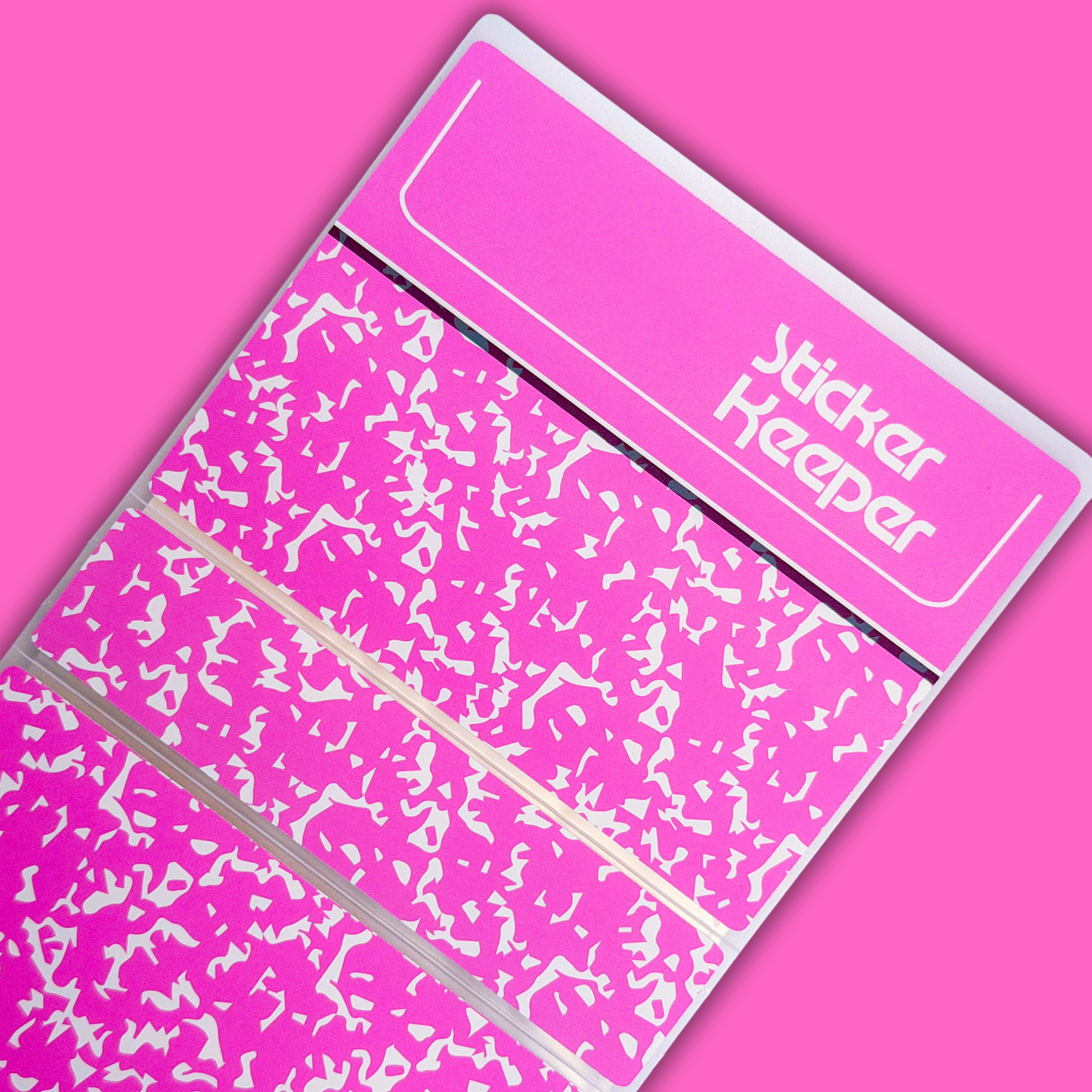 3x4  Mini Sticker Storage Book - Sticker Keeper